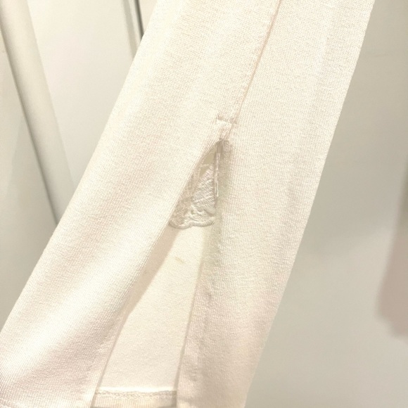 Joseph Ribkoff Silky lined sweater with lace trim - Picture 8 of 9